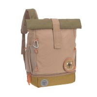 Little Pea_Laessig_Mini Rolltop backpack_σακιδιο_LÄSSIG_Mini Rolltop Backpack_Nature hazelnut_1